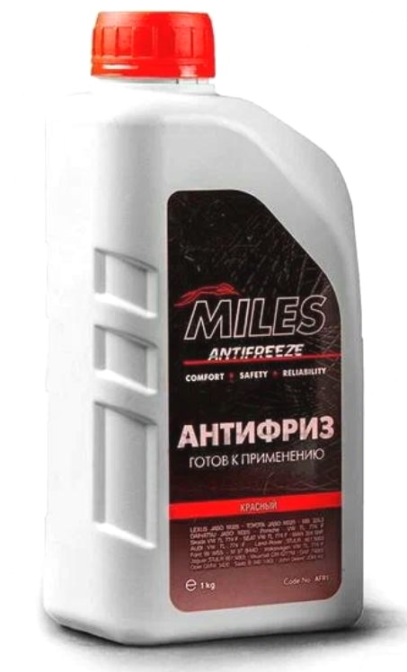 Антифриз Miles G12 Red, 1 л