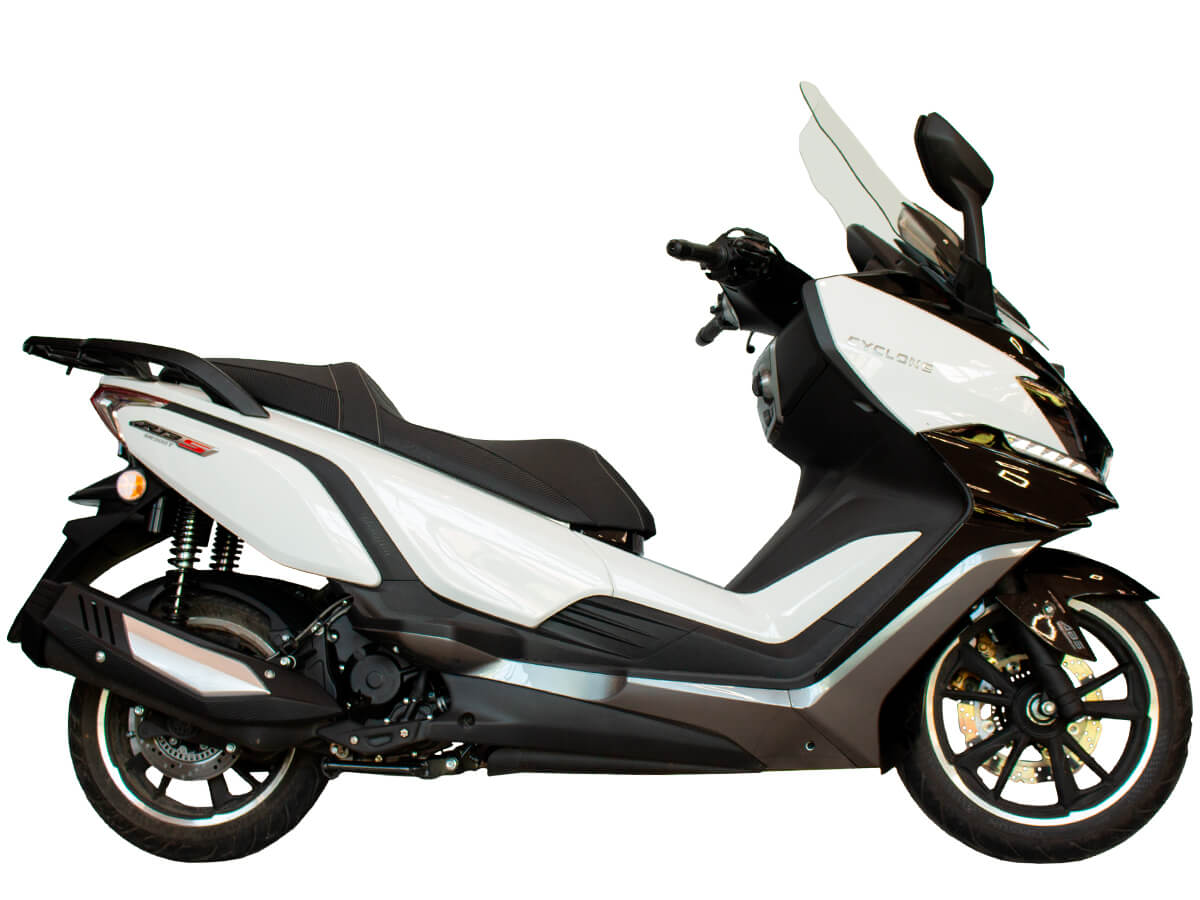 Скутер Cyclone (Циклон) RT3S (SR300T) 2024 белый