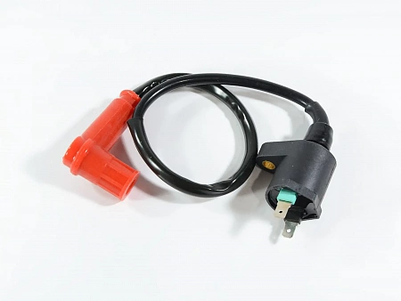 Катушка зажигания со свечным колпачком (2 конт.) питбайк SM-PARTS Катушка зажигания со свечным колпачком (2 конт.) питбайк SM-PARTS