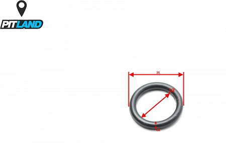 Кольцо уплотнительное O-RING 18x3.5 Кольцо уплотнительное O-RING 18x3.5