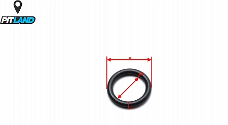 Кольцо уплотнительное O-RING 27,4х2.65 174MN-3 (CBS300) ZS Кольцо уплотнительное O-RING 27,4х2.65 174MN-3 (CBS300) ZS