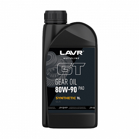 Трансмиссионное масло Lavr GT Gear Oil 80W90 GL5, 1 л (ЧЗ) Трансмиссионное масло Lavr GT Gear Oil 80W90 GL5, 1 л (ЧЗ)