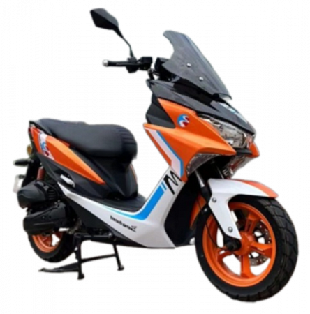Скутер TMBK Scooter Aero (ТМБК Аэро) 50cc Orange/Black оранжевый/черный Скутер TMBK Scooter Aero (ТМБК Аэро) 50cc Orange/Black оранжевый/черный