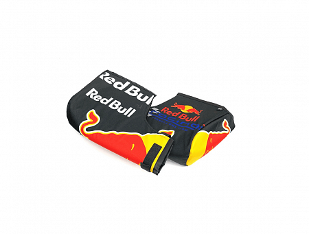 Мото варежки на руль муфты Grom RedBull Black Мото варежки на руль муфты Grom RedBull Black