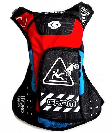 Рюкзак-гидропак Grom Hydro KRW red/blue Рюкзак-гидропак Grom Hydro KRW red/blue