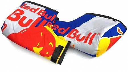 Мото варежки на руль муфты Grom Redbull power Мото варежки на руль муфты Grom Redbull power