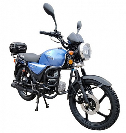 Мопед TMBK ALPHA (ТМБК Альфа) 50cc Light Blue голубой Мопед TMBK ALPHA (ТМБК Альфа) 50cc Light Blue голубой