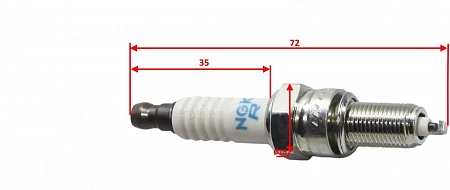 Свеча NGK CR8EB 177MN Свеча NGK CR8EB 177MN